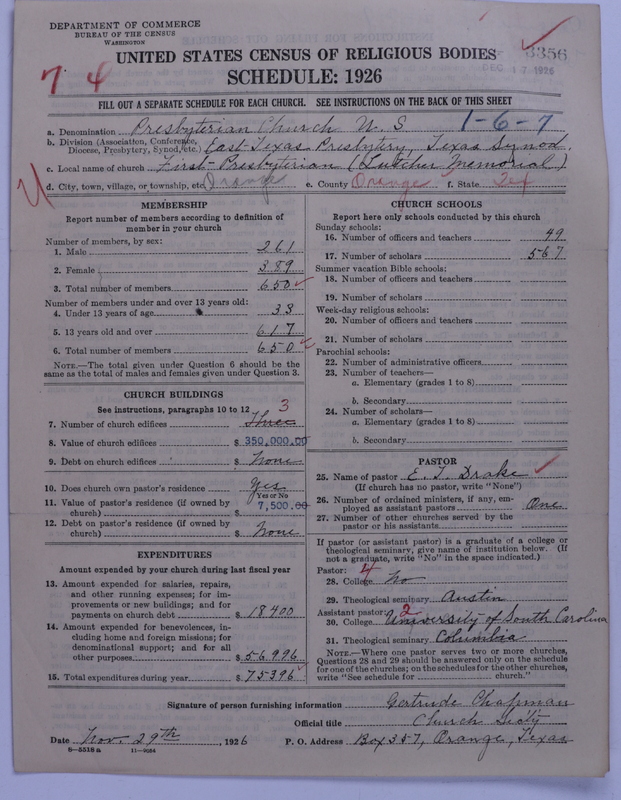 Scan of Presbyterian Church in the United States: 3356