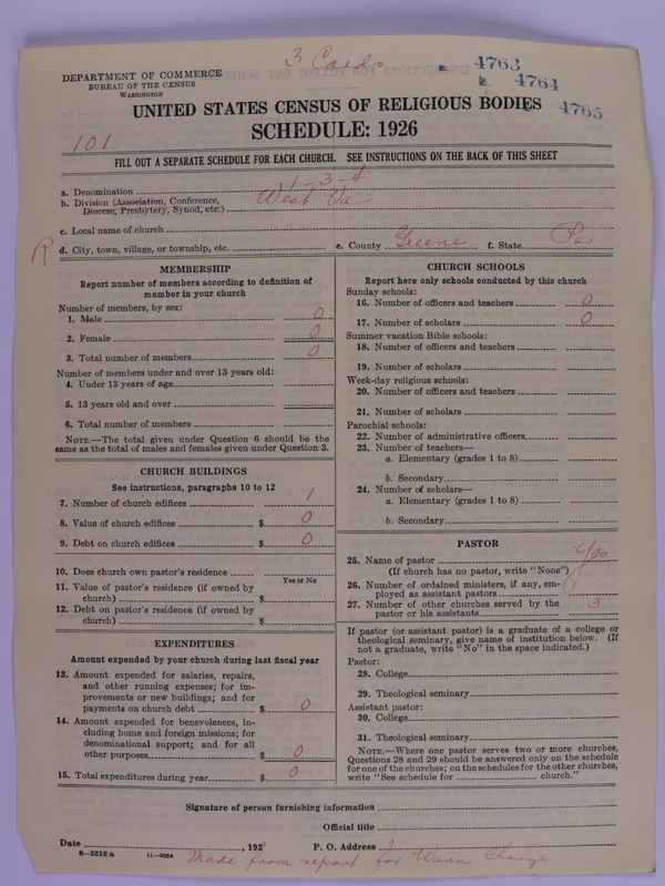 Scan of Methodist Episcopal Church: 4763