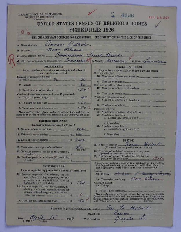 Scan of Roman Catholic Church: 4196