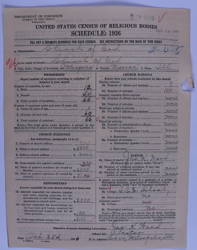 Scan of Church of God (Headquarters, Anderson, Ind.): 219