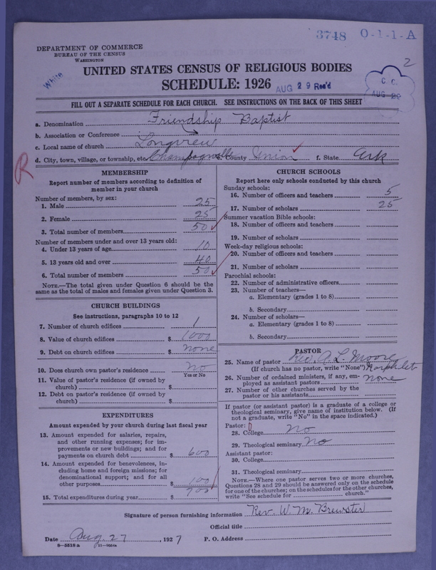 Scan of Negro Baptists: 3748