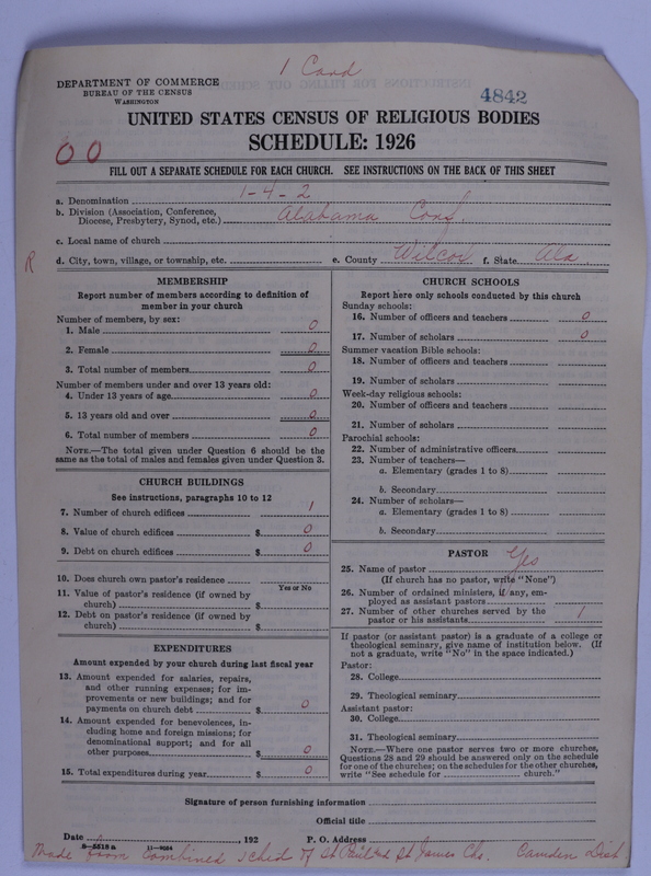 Scan of African Methodist Episcopal Church: 4842