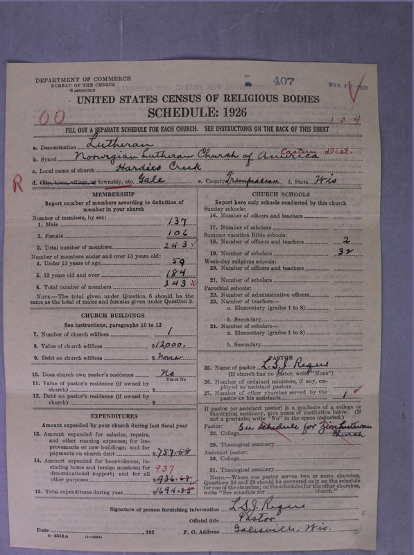 Scan of Norwegian Lutheran Church of America: 407