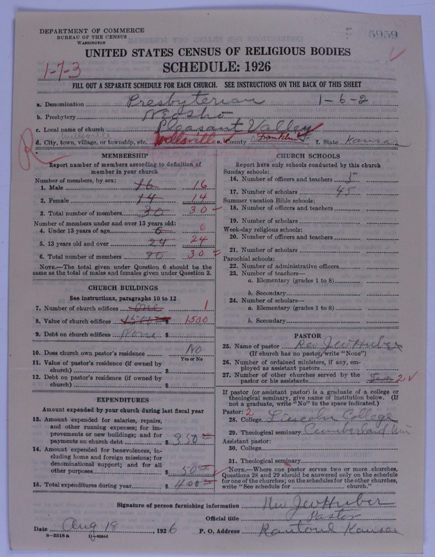 Scan of Presbyterian Church in the United States of America: 5959