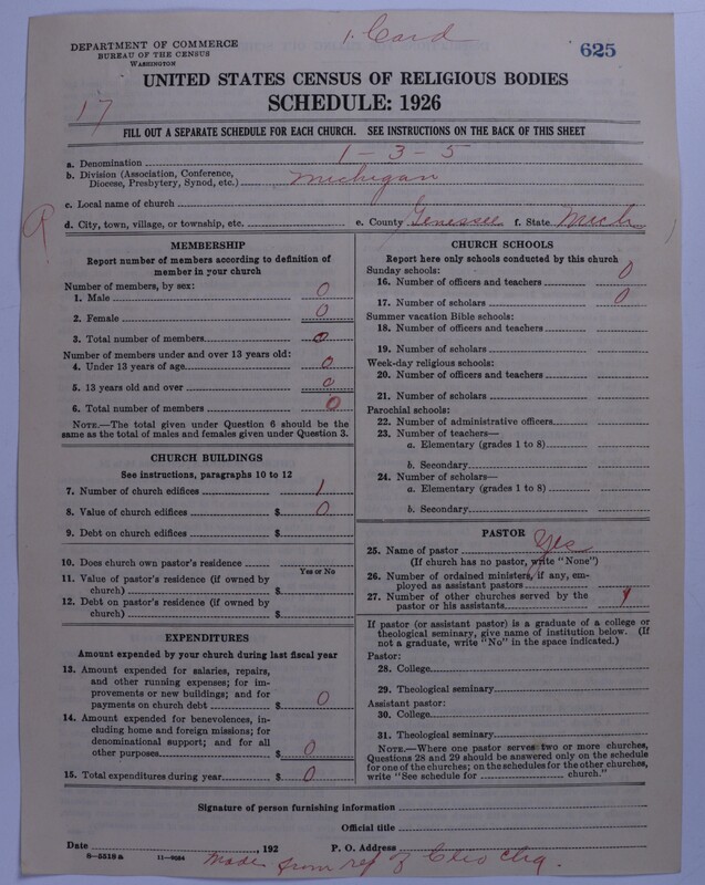 Scan of Methodist Protestant Church: 625