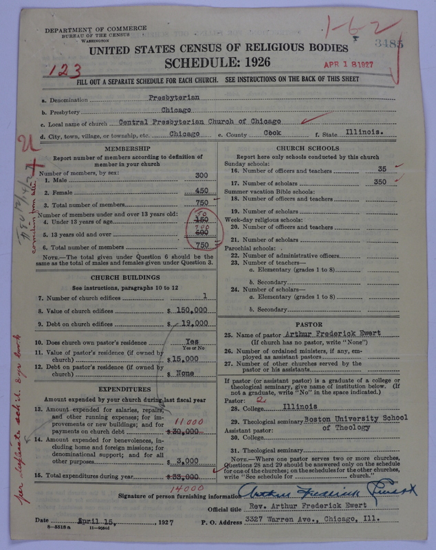 Scan of Presbyterian Church in the United States of America: 3485