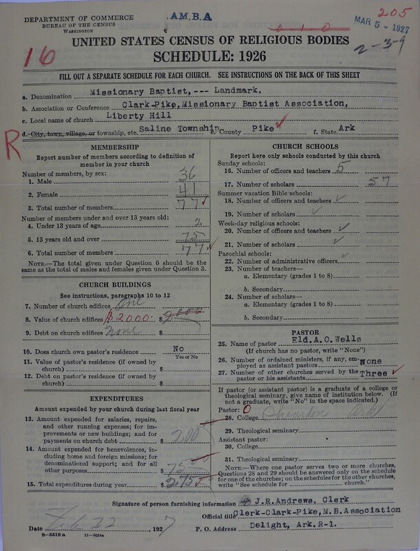Scan of Landmark Baptist of America: 205