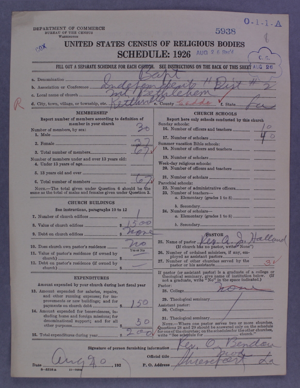 Scan of Negro Baptists: 5938