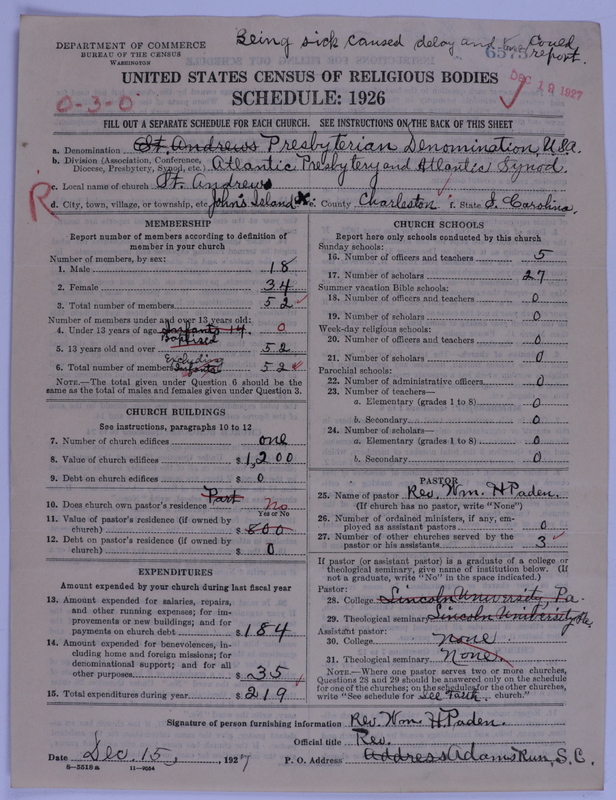 Scan of Presbyterian Church in the United States of America: 6575