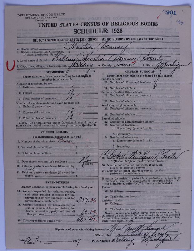 Scan of Church of Christ, Scientist: 901