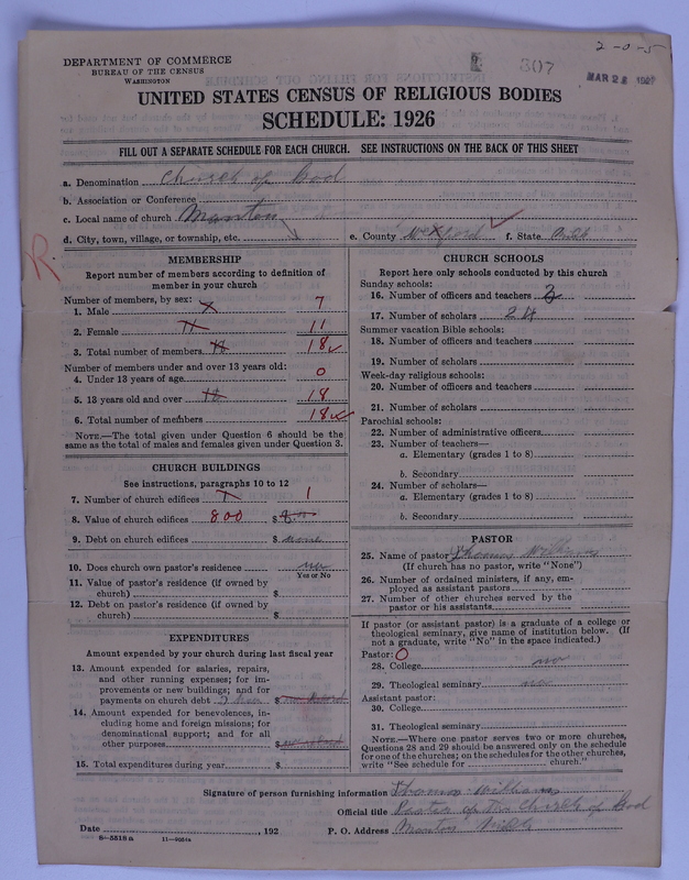 Scan of Church of God (Headquarters, Anderson, Ind.): 307