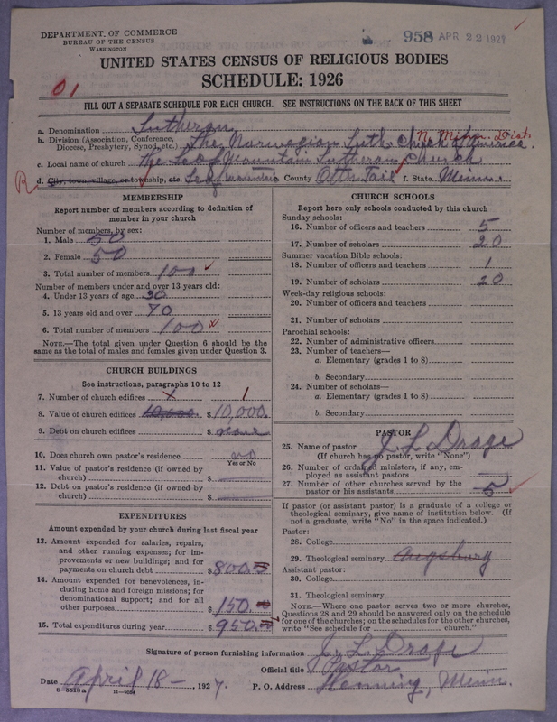 Scan of Norwegian Lutheran Church of America: 958