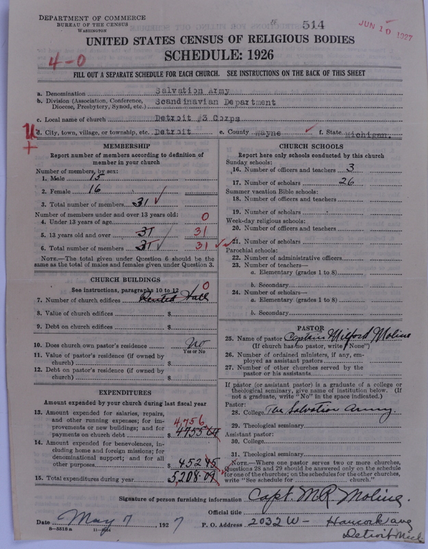 Scan of Salvation Army: 514