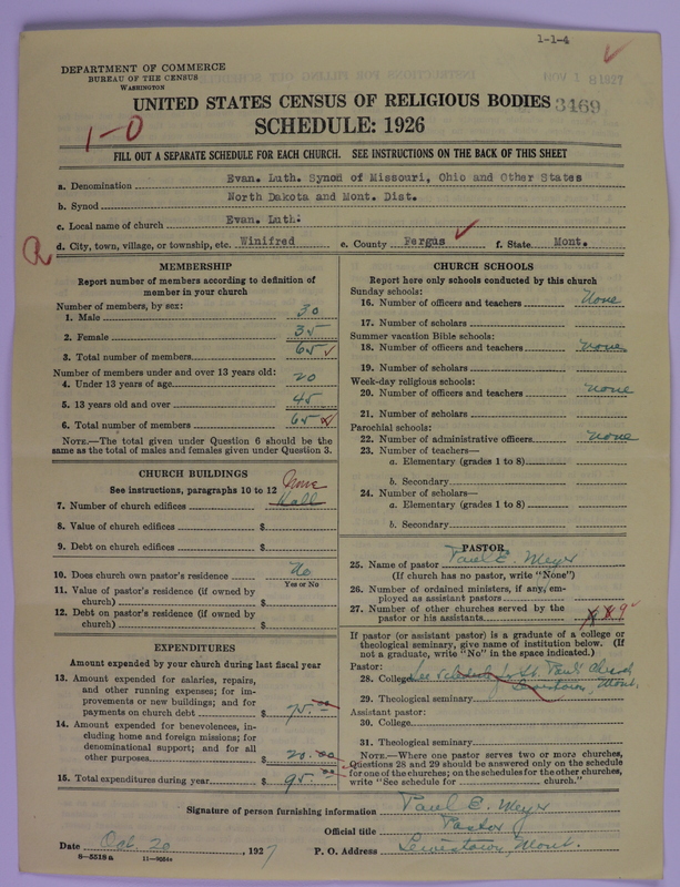 Scan of Evangelical Lutheran Synodical Conference of America: Evangelical Lutheran Synod of Missouri, Ohio, and Other States: 3469