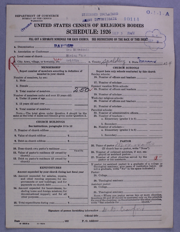 Scan of Negro Baptists: 10114