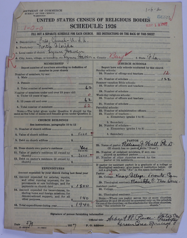 Scan of Presbyterian Church in the United States of America: 6682