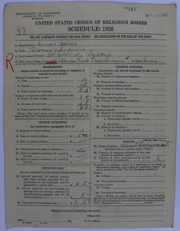 Scan of Roman Catholic Church: 7247
