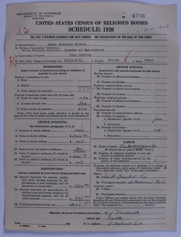 Scan of Roman Catholic Church: 4703