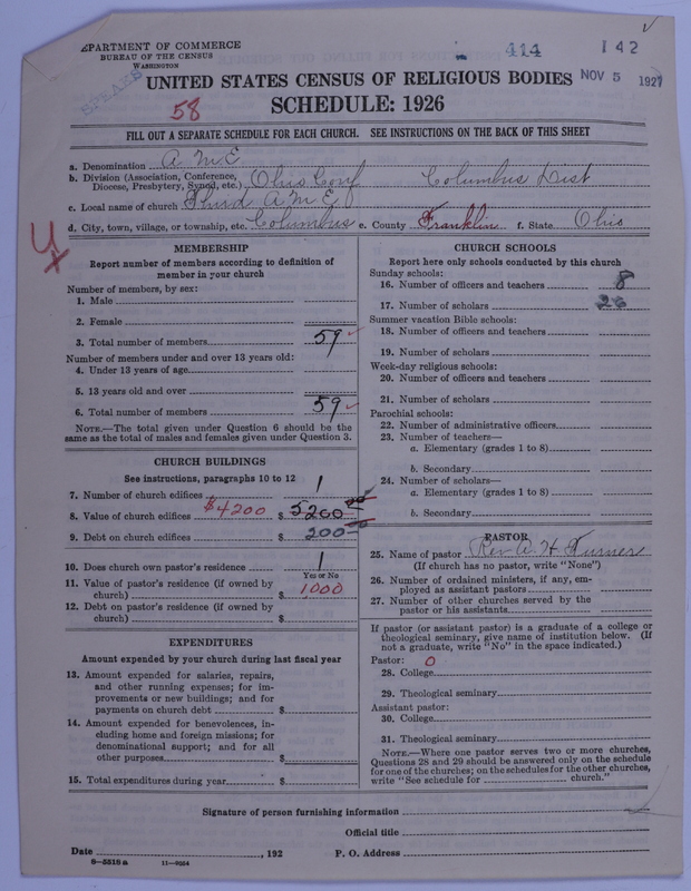 Scan of African Methodist Episcopal Church: 414