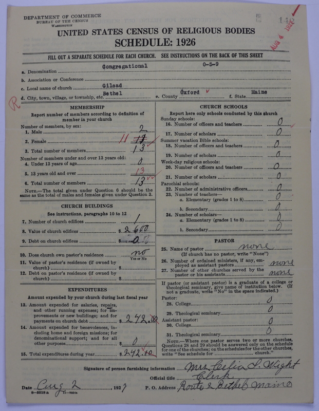 Scan of Congregational Churches: 142