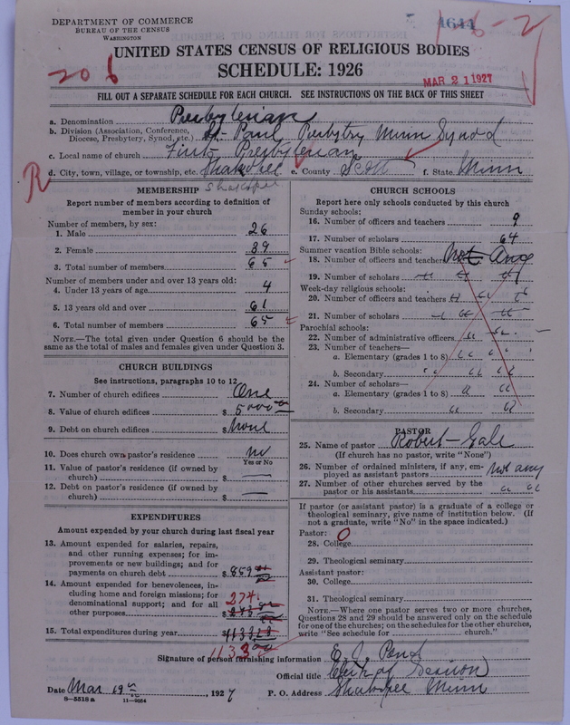 Scan of Presbyterian Church in the United States of America: 4644