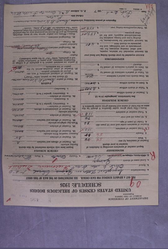 Scan of Synod of the Reformed Presbyterian Church of North America: 456