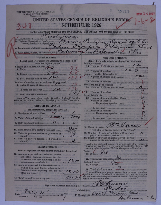 Scan of Presbyterian Church in the United States of America: 2624