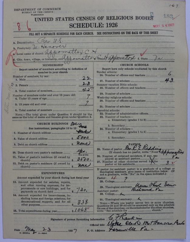 Scan of Presbyterian Church in the United States: 183
