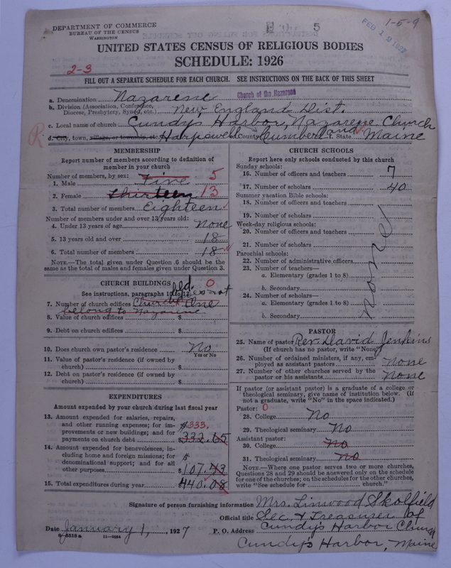 Scan of Church of the Nazarene: 5
