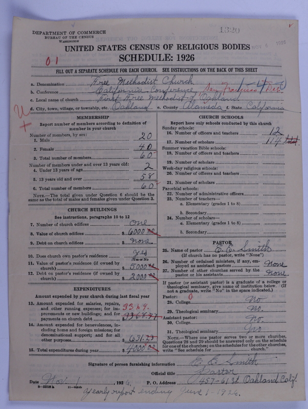 Scan of Free Methodist Church of North America: 1320