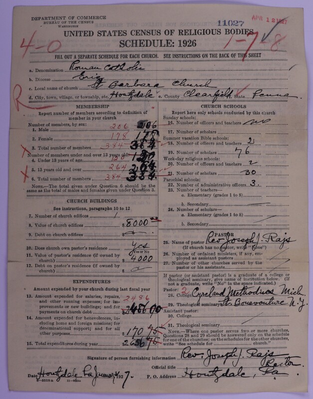 Scan of Roman Catholic Church: 11027