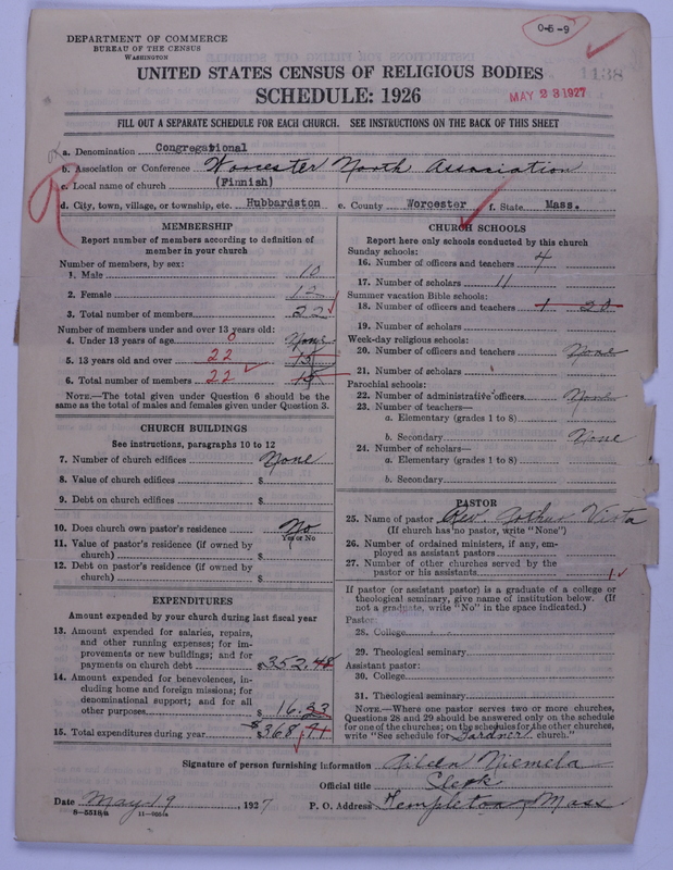 Scan of Congregational Churches: 1138