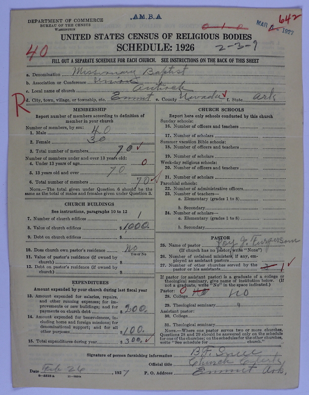 Scan of Landmark Baptist of America: 642