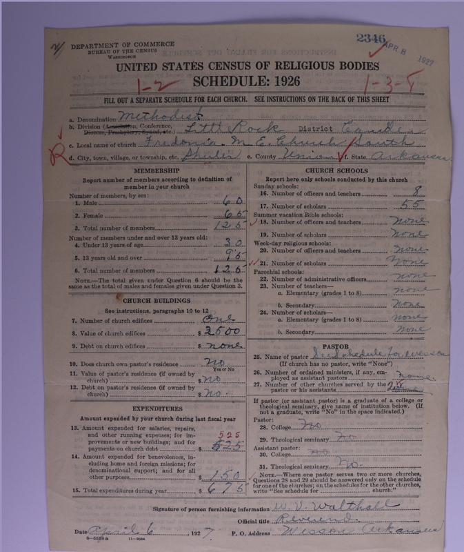 Scan of Methodist Episcopal Church, South: 2346