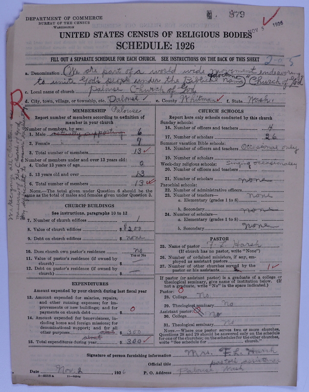 Scan of Church of God (Headquarters, Anderson, Ind.): 879