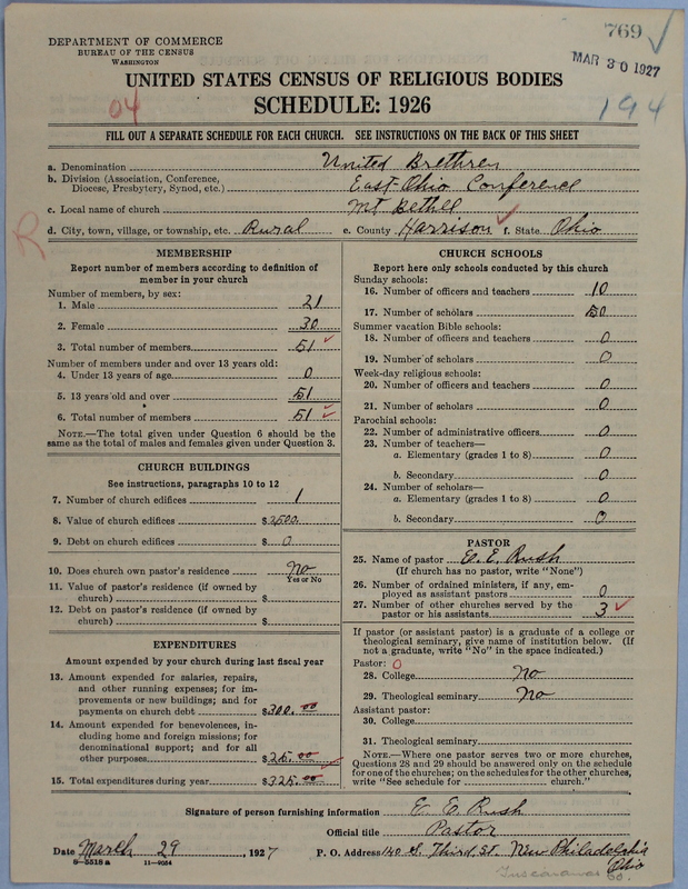 Scan of Church of the United Brethren in Christ: 769
