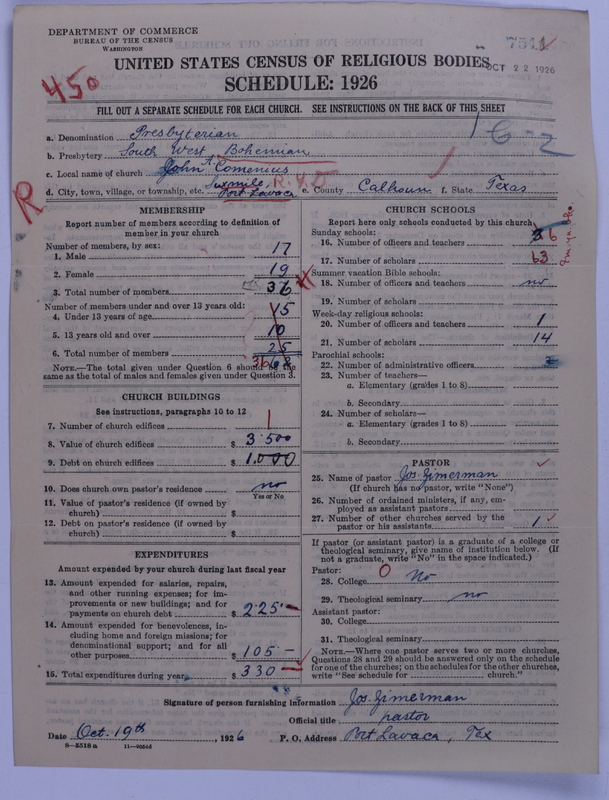 Scan of Presbyterian Church in the United States: 7511