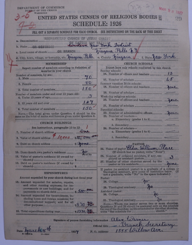 Scan of Reorganized Church of Jesus Christ of Latter Day Saints: 29