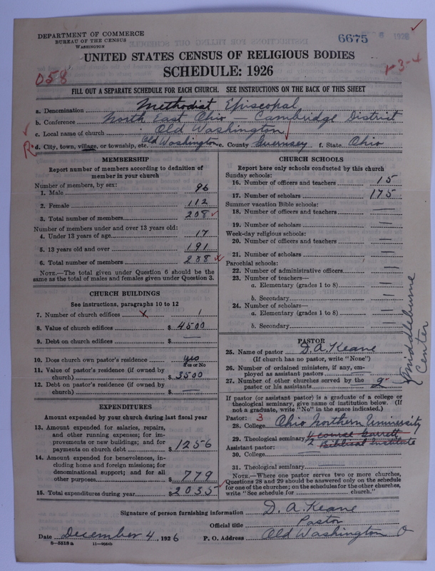 Scan of Methodist Episcopal Church: 6675