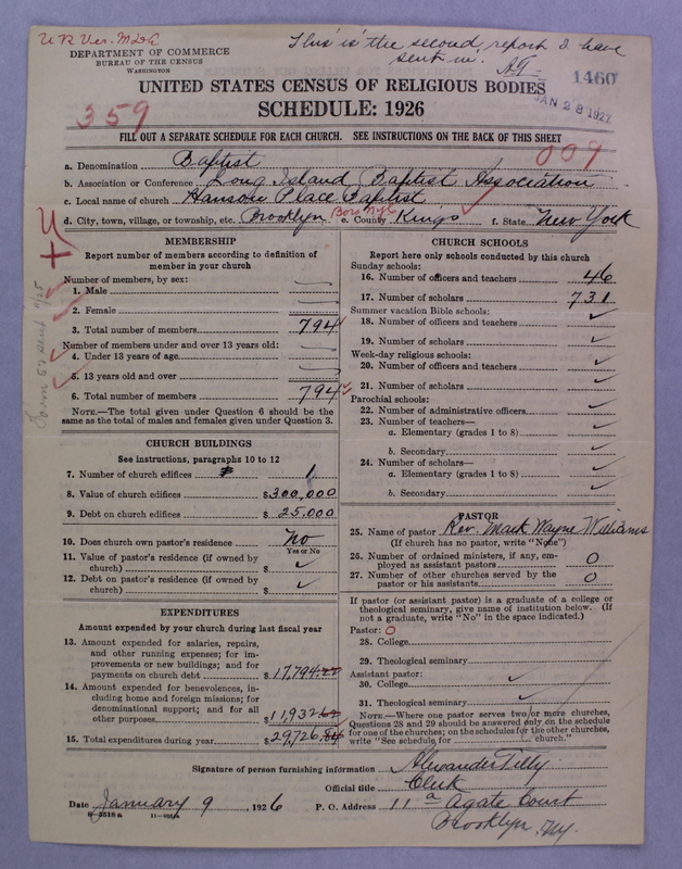 Scan of Northern Baptist Convention: 1460