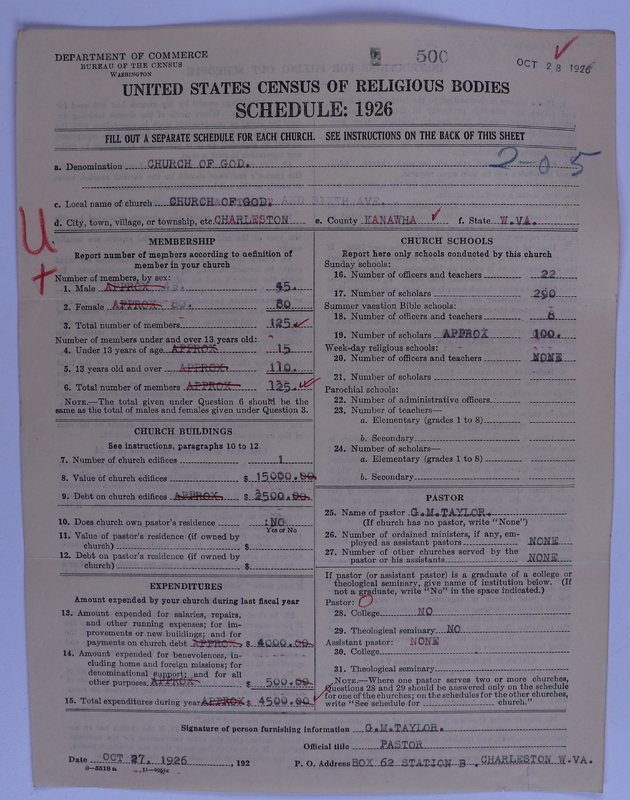 Scan of Church of God (Headquarters, Anderson, Ind.): 500
