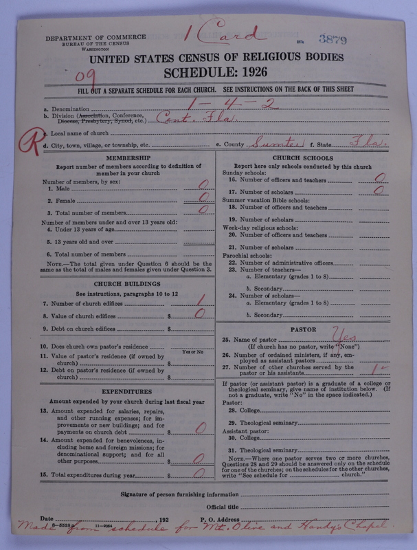 Scan of African Methodist Episcopal Church: 3879