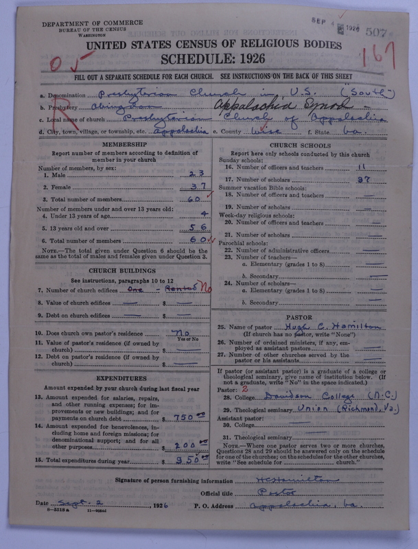Scan of Presbyterian Church in the United States: 507