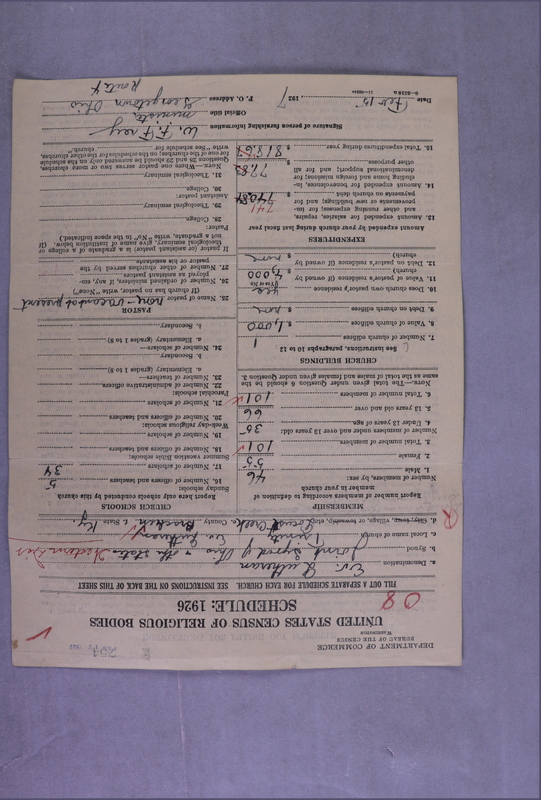 Scan of Synod of the Reformed Presbyterian Church of North America: 754