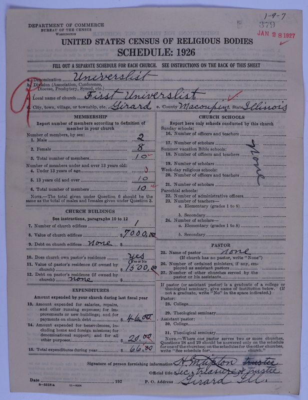 Scan of Universalist Church: 379