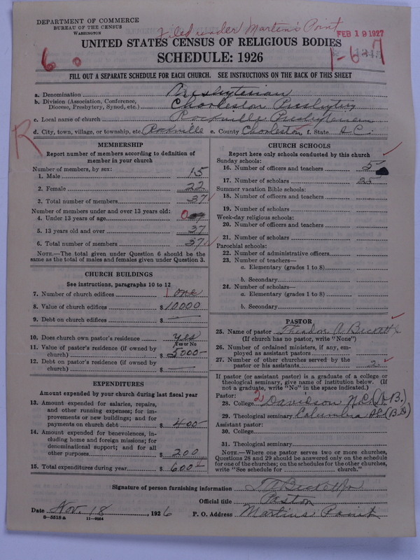 Scan of Presbyterian Church in the United States: 1345
