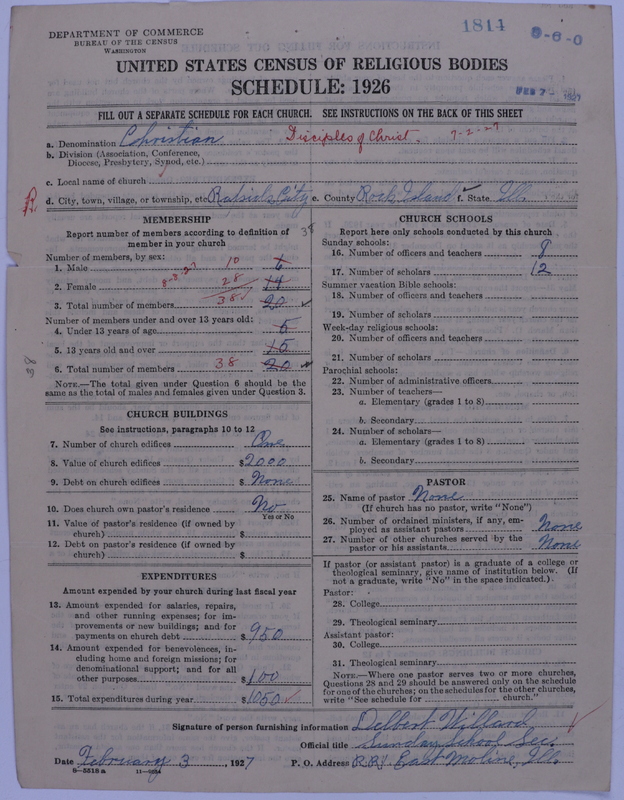 Scan of Disciples of Christ: 1814