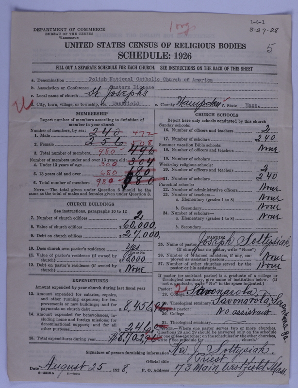 Scan of Polish National Catholic Church of America: 5