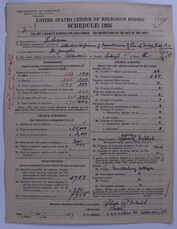 Scan of United Lutheran Church in America: 1191