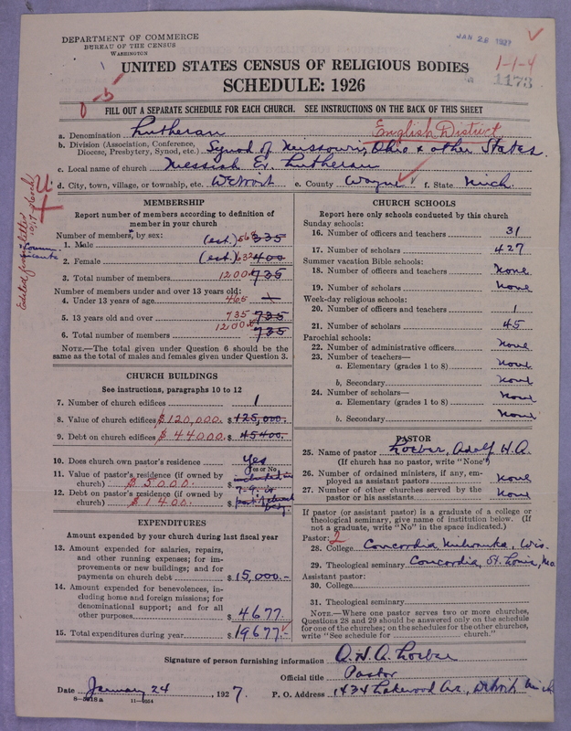 Scan of Evangelical Lutheran Synodical Conference of America: Evangelical Lutheran Synod of Missouri, Ohio, and Other States: 1173